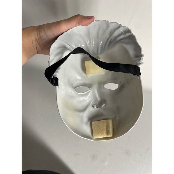 Halloween 2 Michael Myers Crying Blood Plastic Mask Elastic Strap Adult - Picture 5 of 6